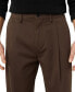 Фото #3 товара Men's Relaxed-Fit Pleated Tapered Chinos