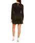 Фото #2 товара Bella Zoe Sparkle Mini Dress Women's Black L