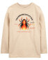 Kid Spider Cotton Blend Long-Sleeve Tee - Khaki XL