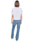 ფოტო #2 პროდუქტის Women's Embroidered Logo T-Shirt