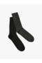 Basic 2'li Soket Çorap Seti Çok Renkli