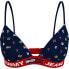 Фото #1 товара TOMMY JEANS Print Triangle Bralette