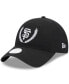 ფოტო #2 პროდუქტის Women's Black San Francisco Giants Leaves 9TWENTY Adjustable Hat