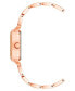 ფოტო #2 პროდუქტის Women's Quartz Rose Gold-Tone Alloy Watch, 26mm