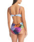 Фото #2 товара Women's Palm Prowl Cross-Front Monokini, Created for Macy's