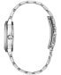 ფოტო #2 პროდუქტის Women's Phantom Stainless Steel & Crystal Bracelet Watch 32.5mm