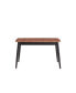 Фото #2 товара Lanae Dining Table, Natural & Black Finish