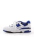 Фото #6 товара New Balance 550 trainers in white and blue