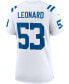 Фото #2 товара Women's Darius Leonard White Indianapolis Colts Game Player Jersey
