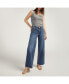 Suki Mid Rise Wide Leg Jeans