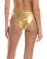 Фото #2 товара Solid & Striped The Pia Bikini Bottom Women's Gold Xl