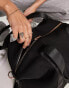 Фото #6 товара ASOS DESIGN scuba holdall weekend bag in black