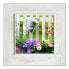 Glasbild Lovely garden II