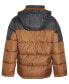 ფოტო #2 პროდუქტის Big Boys Quilted Full-Zip Hooded Puffer Jacket