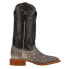 Фото #1 товара R. Watson Boots Natural Ring Tail Lizard Embroidered Square Toe Cowboy Mens Siz