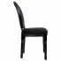 Dining Chair Alexandra House Living Black 46 x 96 x 48 cm