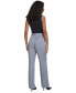 Фото #6 товара Petite Straight-Leg High-Rise Career Pants