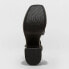 Фото #3 товара Women's Astro Strappy Platform Heels with Memory Foam Insole - Wild Fable Black