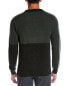 Фото #2 товара Scott & Scott London Colorblocked Wool & Cashmere-Blend Polo Shirt Men's Green M