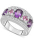 ფოტო #1 პროდუქტის Multi-Gemstone Statement Ring (2-5/8 ct. t.w.) in Sterling Silver