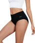 anqier Women's Underwear Pack of 5 Stretch Cotton High-Waist Briefs, Women's Breathable Panties, Soft Women Underwear