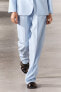 Zw collection straight-leg flowing trousers