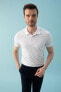 Фото #1 товара Slim Fit Polo Yaka Pamuklu Penye Tişört