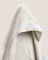 Фото #2 товара Hooded baby towel with pompoms
