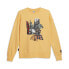 Puma Nyc Remix Crewneck Sweatshirt Womens Yellow 62451834