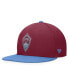 Фото #3 товара Men's Burgundy/Sky Blue Colorado Rapids Downtown Snapback Hat