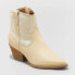 Фото #1 товара Women's Kay Western Boots - Universal Thread Off-White 7.5