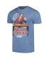 ფოტო #3 პროდუქტის Men's and Women's Heather Blue Anchorman Stay Classy Graphic T-Shirt