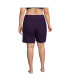 Фото #2 товара Plus Size 9" Quick Dry Modest Swim Shorts with Panty