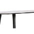 Вспомогательный стол DKD Home Decor Чёрный Позолоченный Алюминий Латунь 78 x 45 x 40 cm (2 штук)