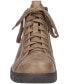 Фото #6 товара Women's Nico Lace Up Detail Side Zip Booties