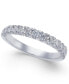 ფოტო #1 პროდუქტის Pave Diamond Band Ring in 14k Gold, Rose Gold or White Gold (1/2 ct. t.w.)