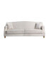 86.6" W Polyester Sorenson Convertible Sofa with Storage