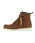 Men's; Moc Toe Work Boots for Men; Wedge Steel Toe Boots ; Vibram EVA Outsole; EH Rated