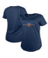 ფოტო #2 პროდუქტის Women's Navy Chicago Bears 2023 NFL Training Camp T-shirt