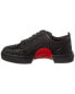 Фото #2 товара Christian Louboutin Adolon Junior Jacquard Sneaker Men's Black 41