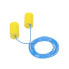 3M CC01000 - Reusable ear plug - In-ear - Blue - Yellow - Wired - 29 dB - Polyvinyl chloride (PVC) - фото #3