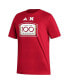 Фото #2 товара Men's Scarlet Nebraska Huskers Memorial Stadium 100th Anniversary Sideline Strategy Fresh T-shirt