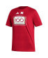 ფოტო #2 პროდუქტის Men's Scarlet Nebraska Huskers Memorial Stadium 100th Anniversary Sideline Strategy Fresh T-shirt