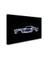 Фото #2 товара Картина холст масляная Trademark Innovations octavian Mielu 'Ford Mustang' 24x16x2"