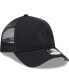 ფოტო #4 პროდუქტის Men's Black Los Angeles Rams All Day A-Frame Trucker 9FORTY Adjustable Hat