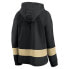 NFL New Orleans Saints Women's Halftime Adjustment Long Sleeve Fleece Hooded