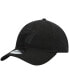 Фото #1 товара Men's Miami Marlins Black On Black Core Classic 9Twenty Adjustable Hat