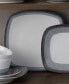 Фото #23 товара Colorscapes Layers Square Dinner Plate Set/4, 10.75"