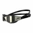 Adult Swimming Goggles Speedo Fastskin Hyper Elite Mirror Black Adults