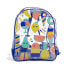 ფოტო #2 პროდუქტის EUREKAKIDS Transparent beach backpack with orange net base